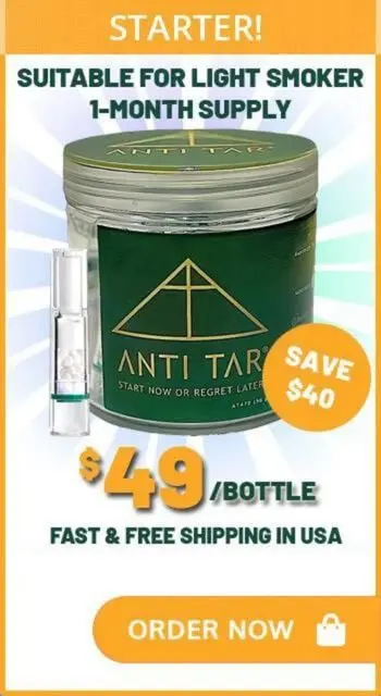 3 Bottle 90 Day supply Anti tar